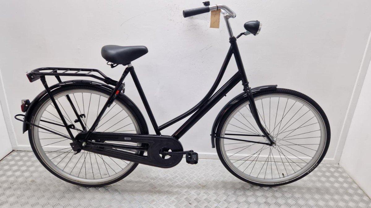 Budgetbike Omafiets 56 cm zwart tweedehands