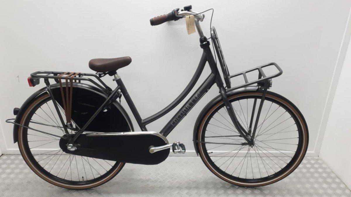 Cortina U4 transportfiets in grijs, 50 cm, tweedehands