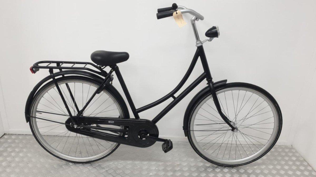 Budgetbike Omafiets zwart, 53cm framemaat, 28 inch wielen