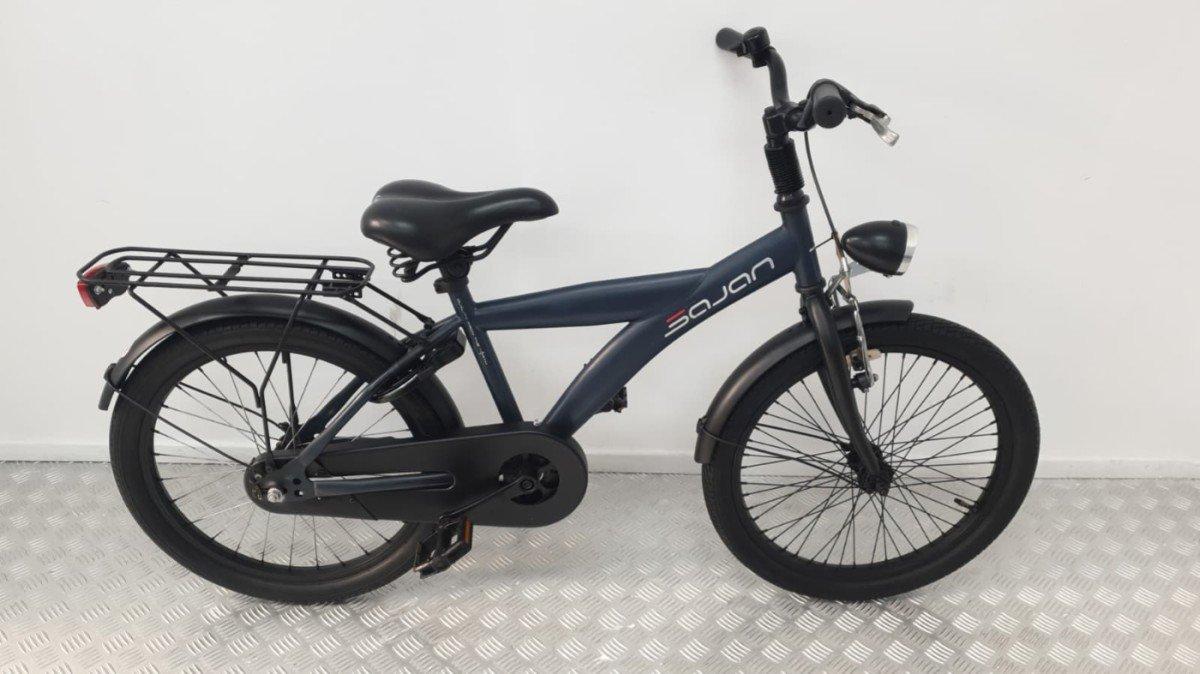 Sajan kinderfiets 20 inch grijs, tweedehands