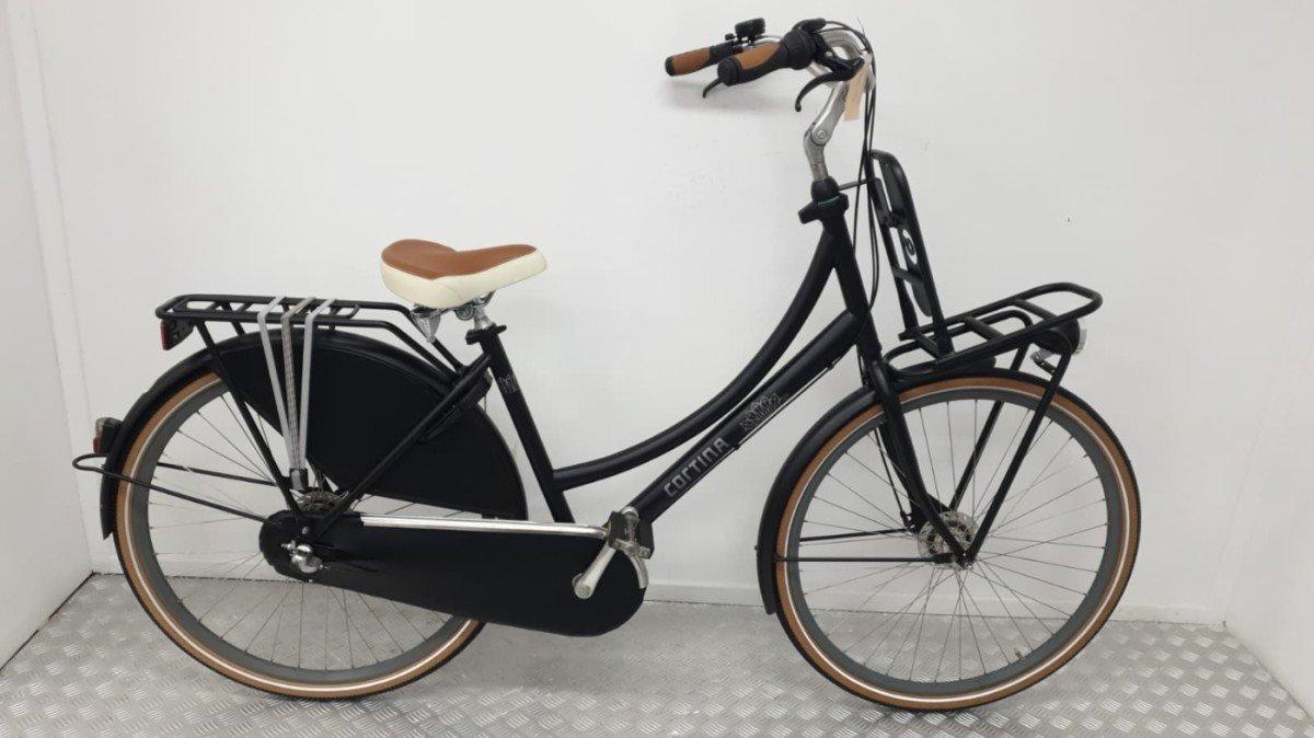 Cortina Family transportfiets zwart 50 cm tweedehands